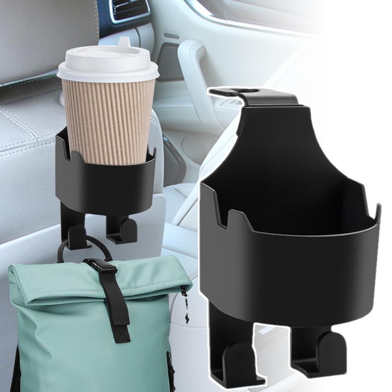Getränkehalter für Auto Handyhalter Becherhalter Sitzhaken Multifunktionale Autositz-Aufbewahrung Autozubehör für Taschen Kleidung Hüte