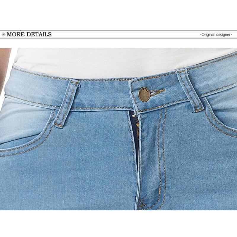 2025 Women's Stretch Denim Skinny Jeans, Tummy Control High Waist Pants with Lifting Effect, Comfortable Slim Fit Ankle Pants for Daily Wear