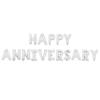16 Inch Wedding Anniversary Happy Happy Anniversary Aluminum Film Balloon Set Decoration