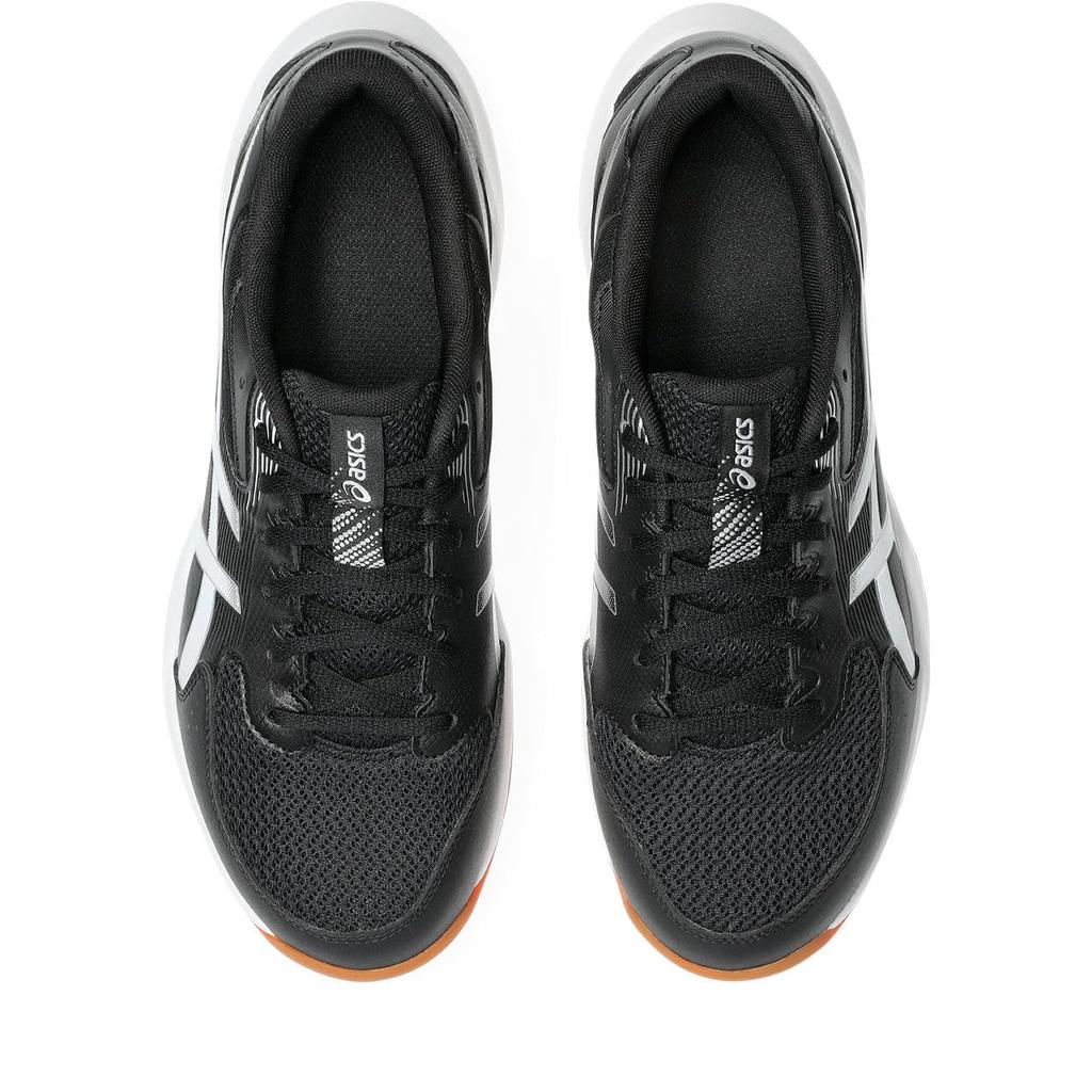 ASICS 12 Indoor Sports Unisex Size 001 2E GEL-ROCKET Shoes, 1073A080, Adult, (Black/White), 25.0 cm,