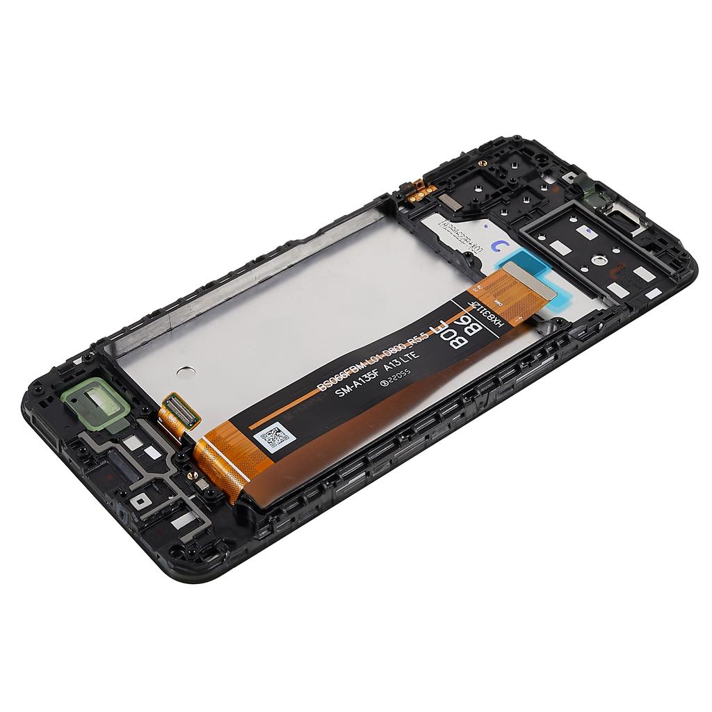 Für Samsung Galaxy A13 4G A135 Grad S OEM LCD-Bildschirm und Digitizer-Baugruppe+Rahmen Teil (ohne Logo)