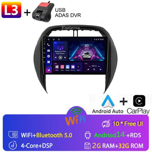 For Toyota RAV4 RAV 4 2003 2004 2005 Car Radio Android Multimedia Video Player Navigation GPS Carplay Touch Screen Auto Stereo