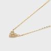 Tiny Motif K10 Diamond Heart Necklace [Noges] (0.03ct) 3024311602200999