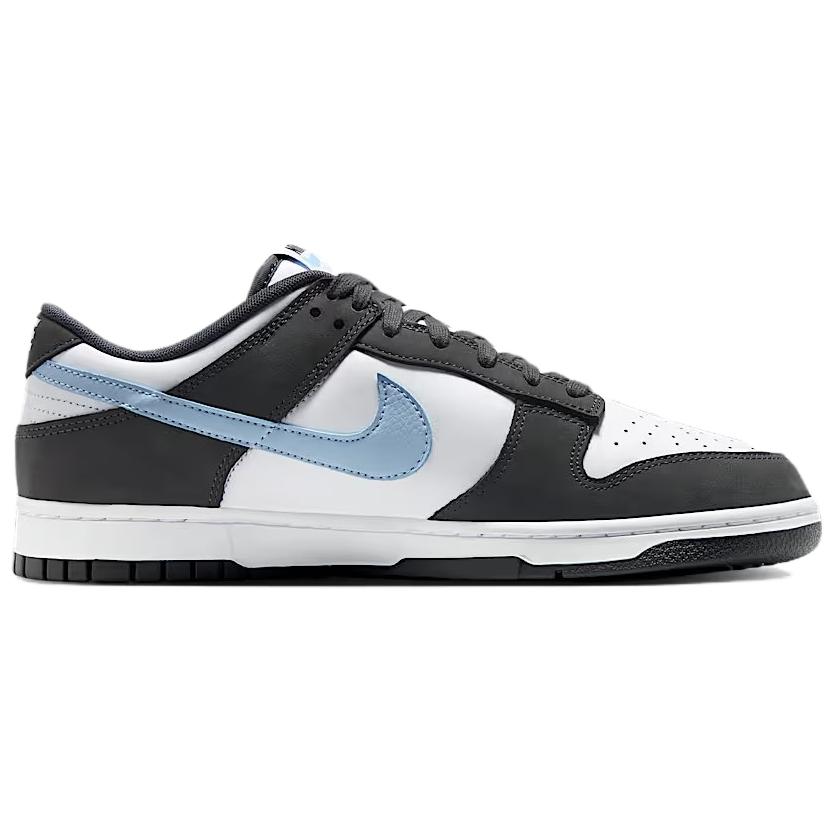 Nike Dunk Low Antrasitt Lys Armory Blå Unisex Sneakers Grå Hvit IB3079-100