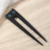 Delicate Cats Hairpin Cats Hair Jewelry Fashionable Hair Barrette Hair Adornments Wood Texture for Party Daily Wear