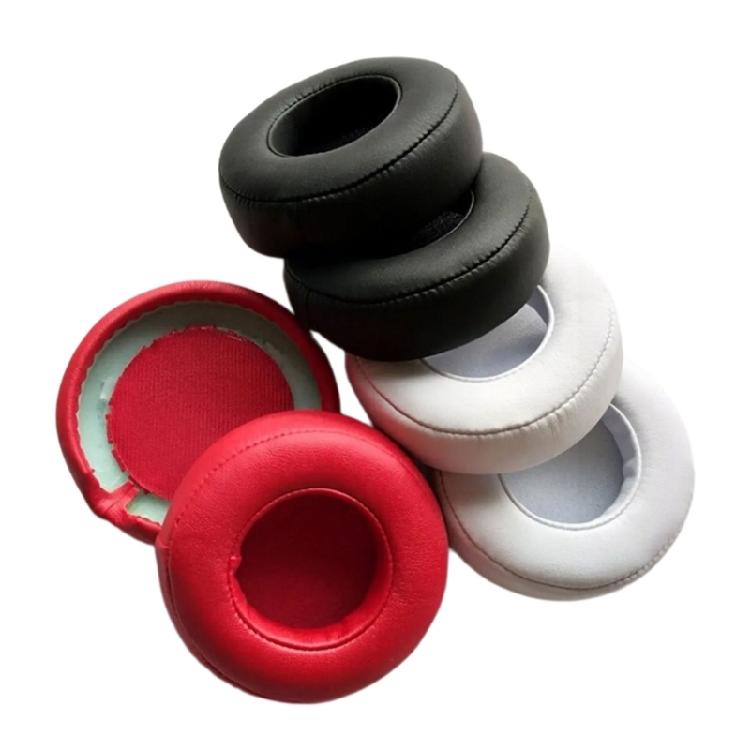 Fashion Headband Cushion Replacement Earpads Protein Leather Ear Pad For Studio Professional DETOX Headphone Repair