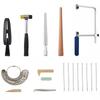 18 Pieces Jewelry Tool Kit Comprehensive Band Sizing Professional Finger Sizer for