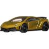 Hot Wheels Дика Швидкість Lamborghini Gallardo LP 570-4 Superleggera (Золото) Масштаб 1/64, Набір з 4 штук