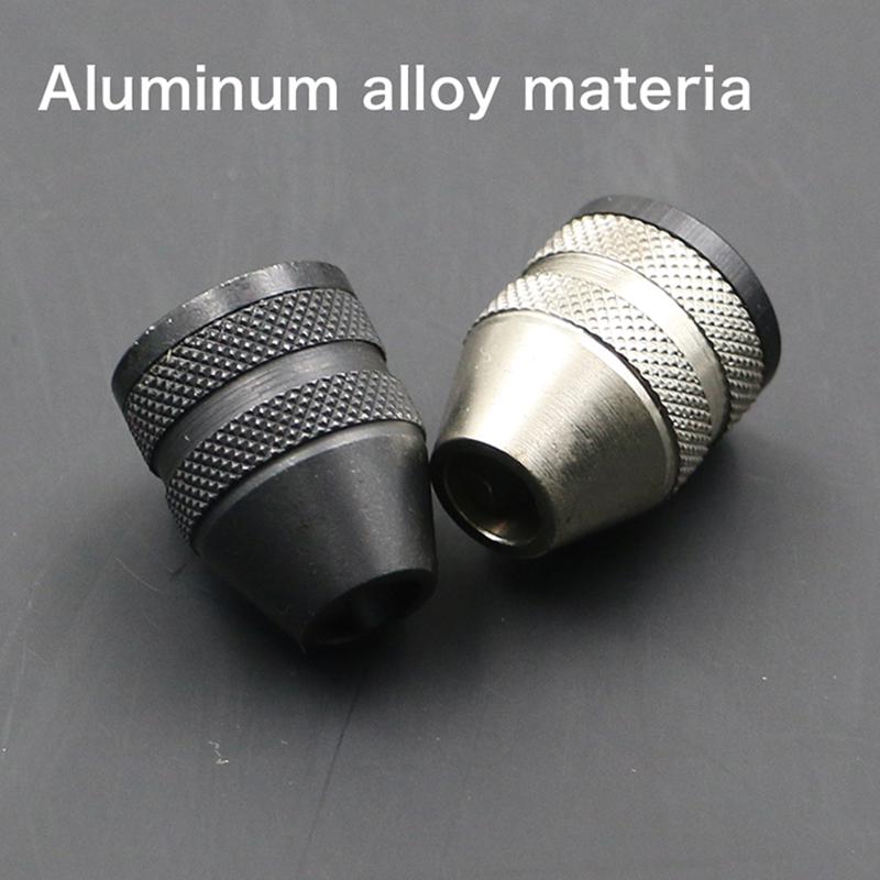 Drill Chuck 1/4" nøkkelløs borekrone Chuck sekskantet skaft Adapter Converter