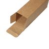 Rectangular Kraft Cosmetic Skincare Packaging Box, Thick Black & White Cardboard Folding Box