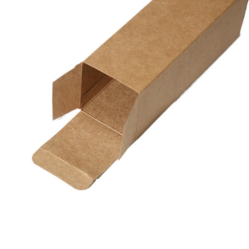 Rectangular Kraft Cosmetic Skincare Packaging Box, Thick Black & White Cardboard Folding Box