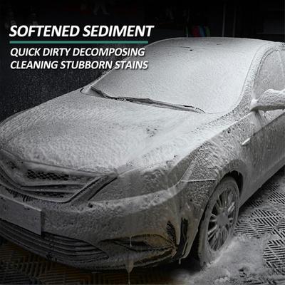 Autowaschanlage 100ml Detailingsreiniger Hohes Schäumen Außenauto-Waschshampoo für LKW SUV Wohnmobil Fahrzeug Automobil Innenraum Windschutzscheibe