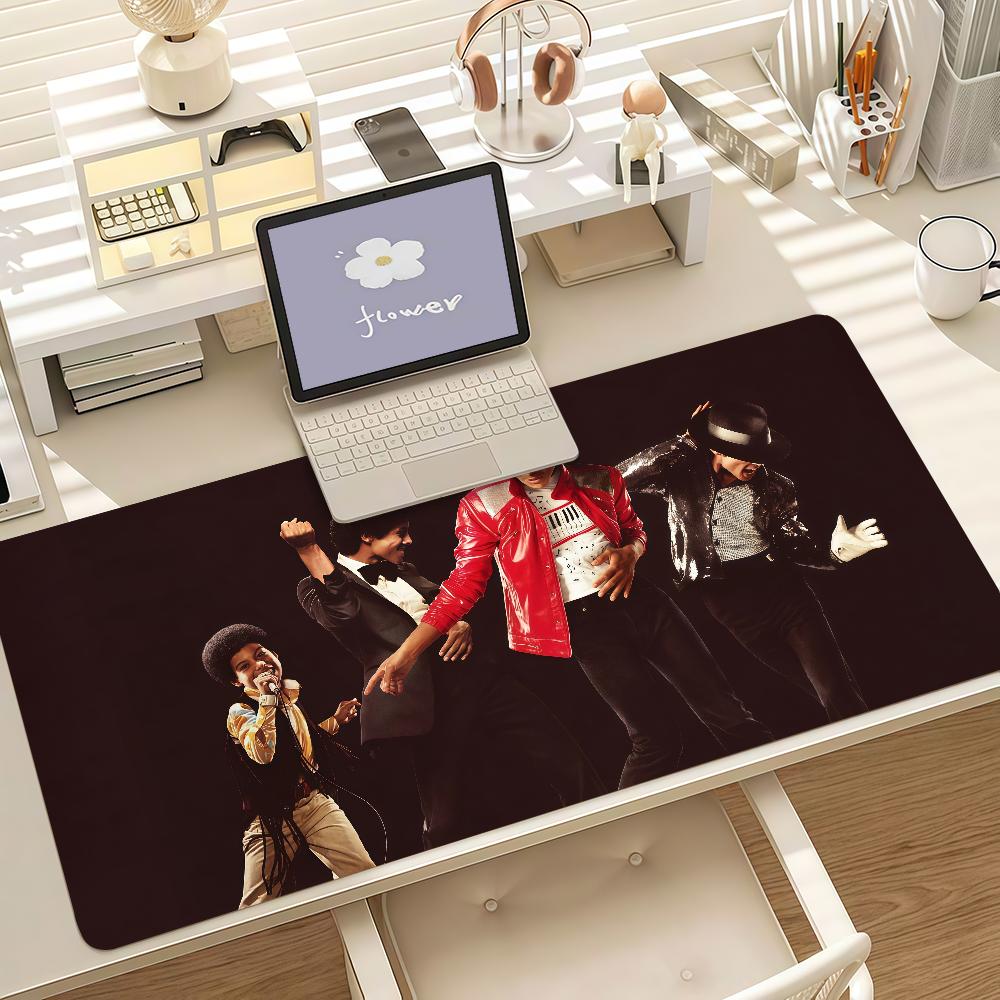 Singer M-Michael J-Jackson Mouse Pad Anti Slip Rubber Edge Locked Thickened Laptop Gaming Desk Mat