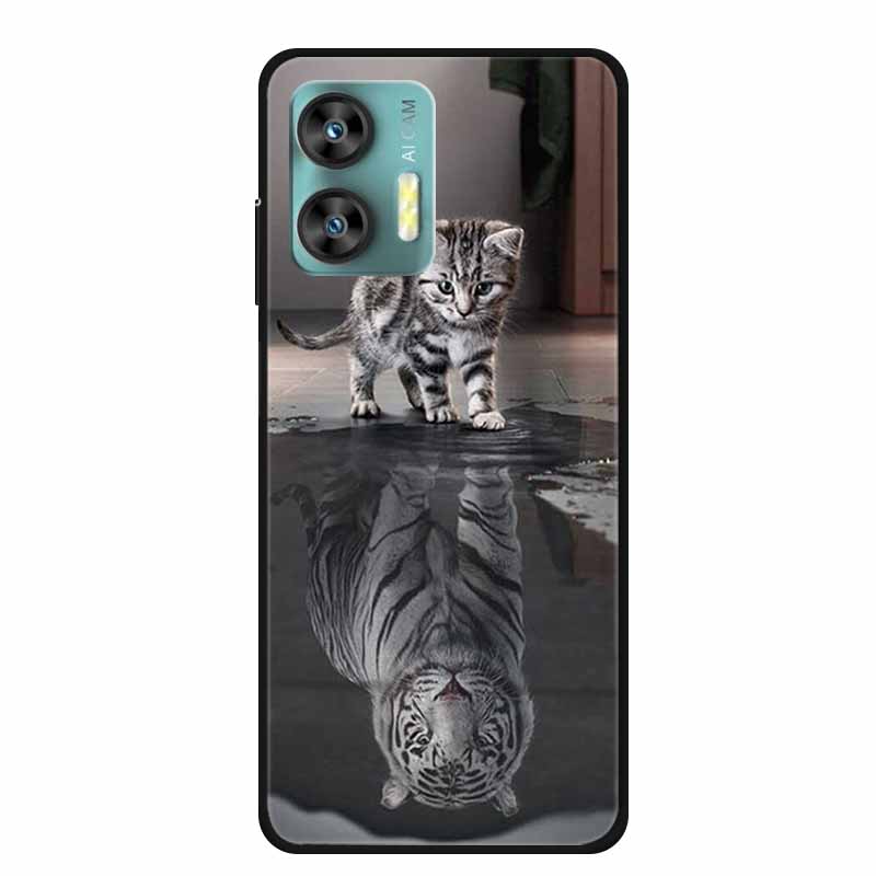 For Oukitel C36 Oukitel C35 Case Luxury Shockproof Soft Silicone TPU Back Cover for Oukitel C35 C36 Cool Cartoon Protective Capa