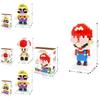 Super Mario Bros Plastic Puzzle Toy For Kids Educational Building Blocks Gift