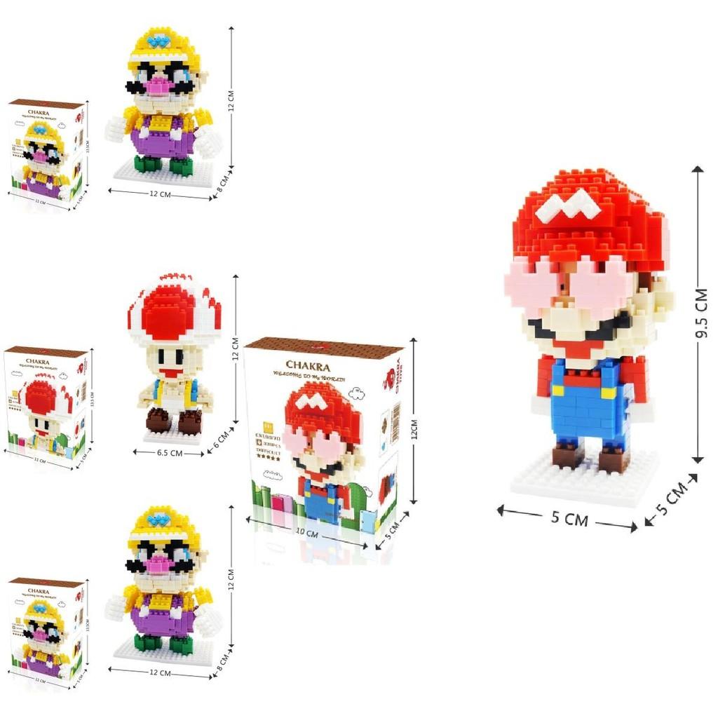 Super Mario Bros Plastic Puzzle Toy For Kids Educational Building Blocks Gift