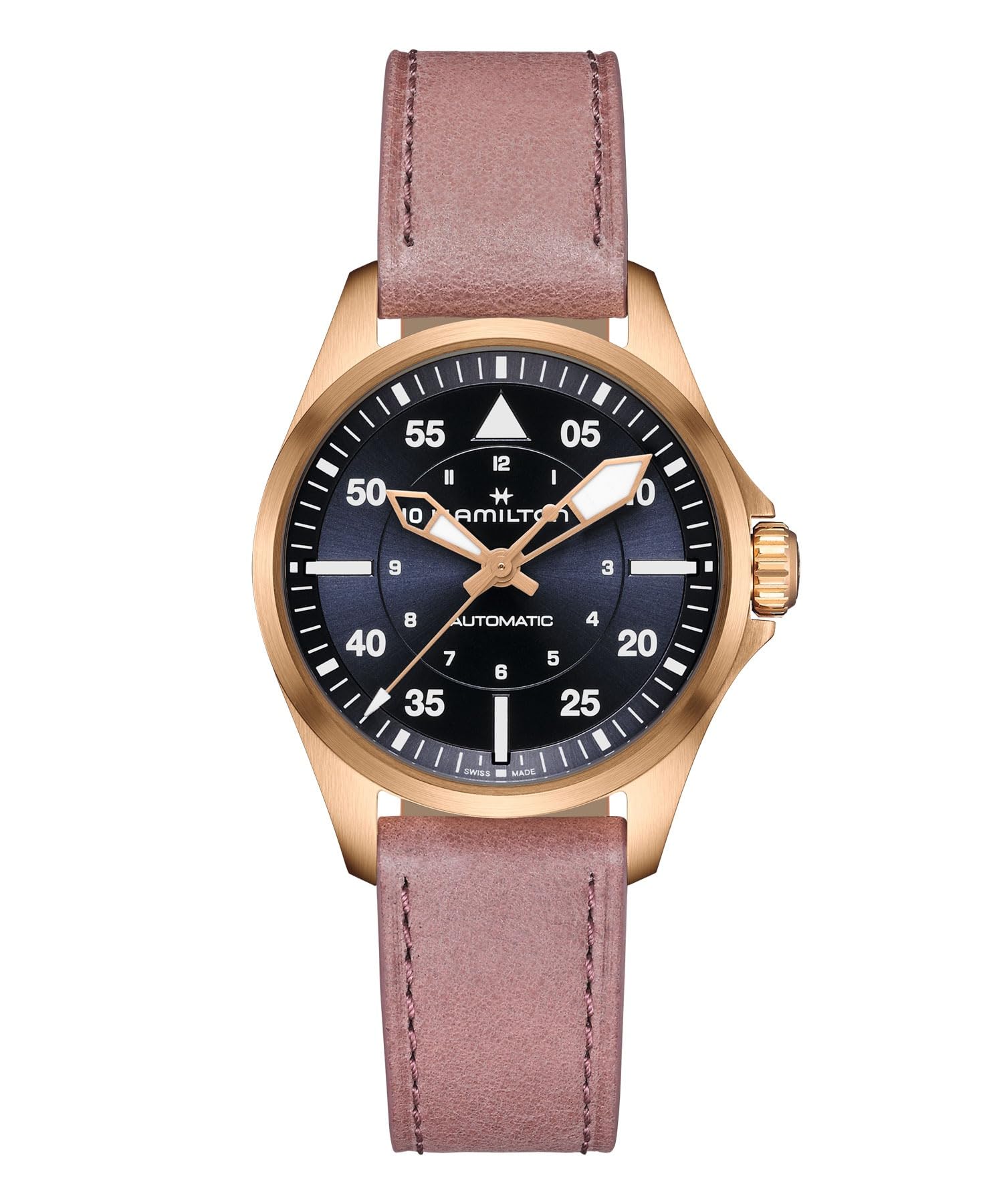 

HAMILTON Watch Genuine Warranty Khaki Aviation Pilot Day Date Mechanical Automatic Winding H76245840 Imported [Hamilton] Women s [Regular Product]