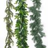 Creative Green Christmas Pine Garland 180cm Plastic Lifelike Pine Vine Party Supplies Wedding Favors Artificial Pine Christmas