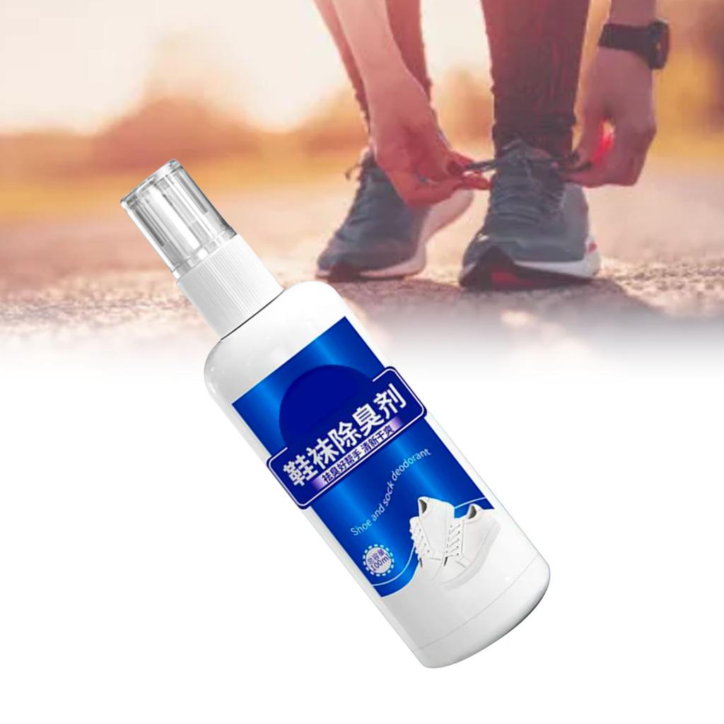 100ml Schuhe Waschmittel Spray Schuhschrank Erfrischer Socken Schuhe Duft Reiniger für Haushalt Büro