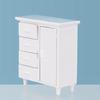 Dollhouse Cabinet Multiple Compartments Decoration Interesting Miniature Mini Drawer Model for Kids