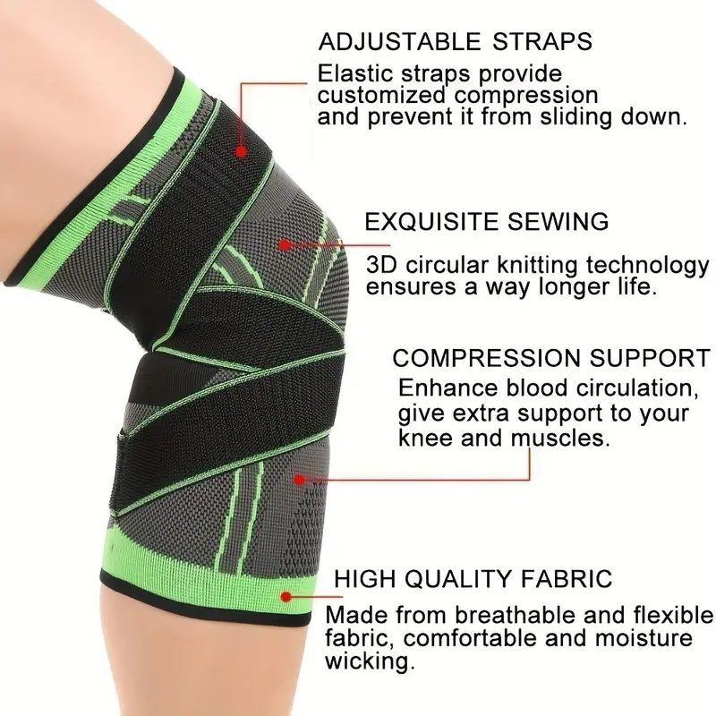 Gym Sports Knee Pads for Basketball Volleyball Football Compression Crossfit Knee Support Arthritis Joint Knee Brace Protector