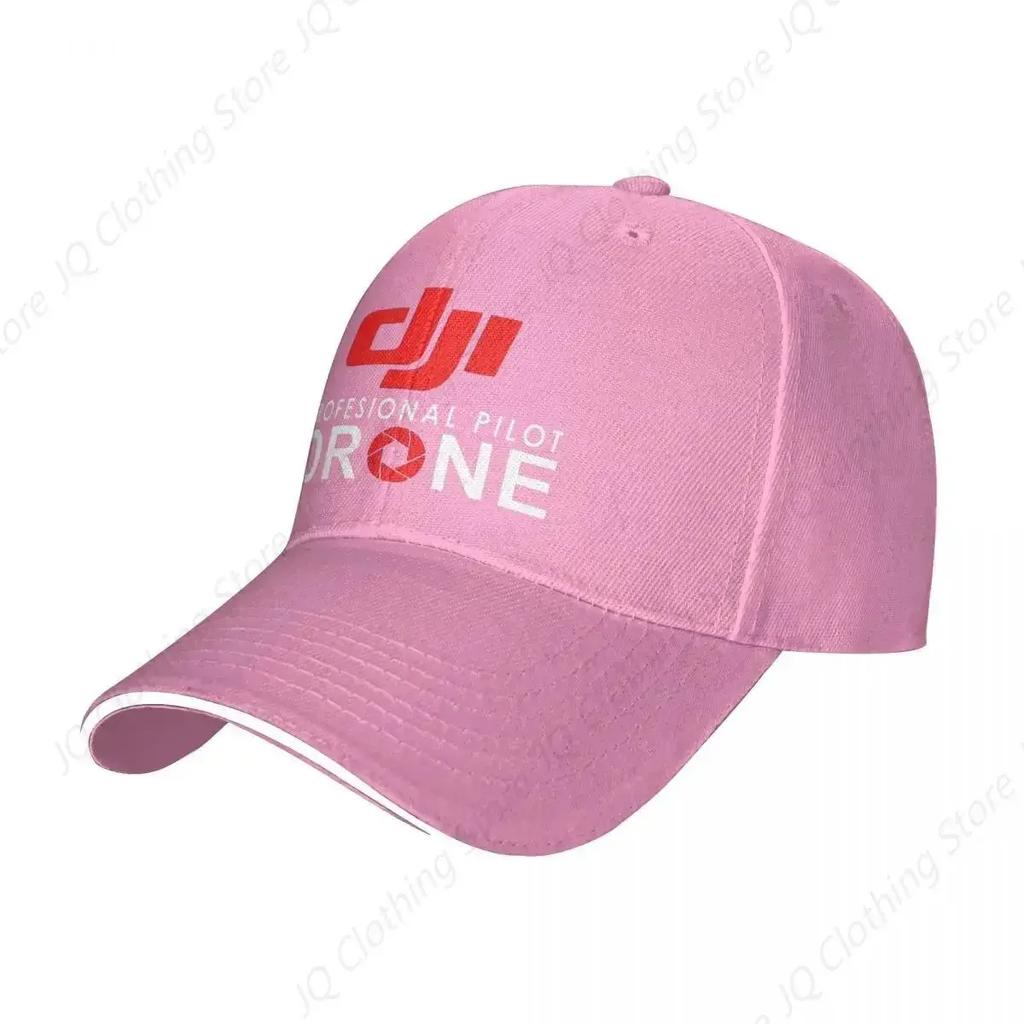 DJI Professional Pilot Drone Baseball Caps Casual Cool DJI Sandwich Cap Men Women Adjustable Dad Hat Outdoor