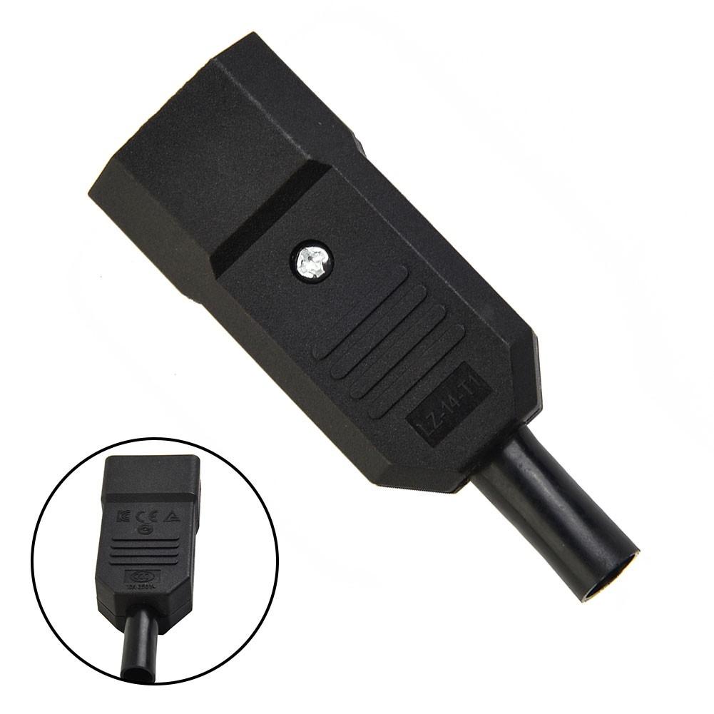 Elektrická zásuvka střídavého proudu 3 Vstupní zástrčka/zástrčka 3kolíkový zásuvkový držák