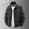 JEEP SPIRIT Men's Stand-Up Collar Casual Jacket