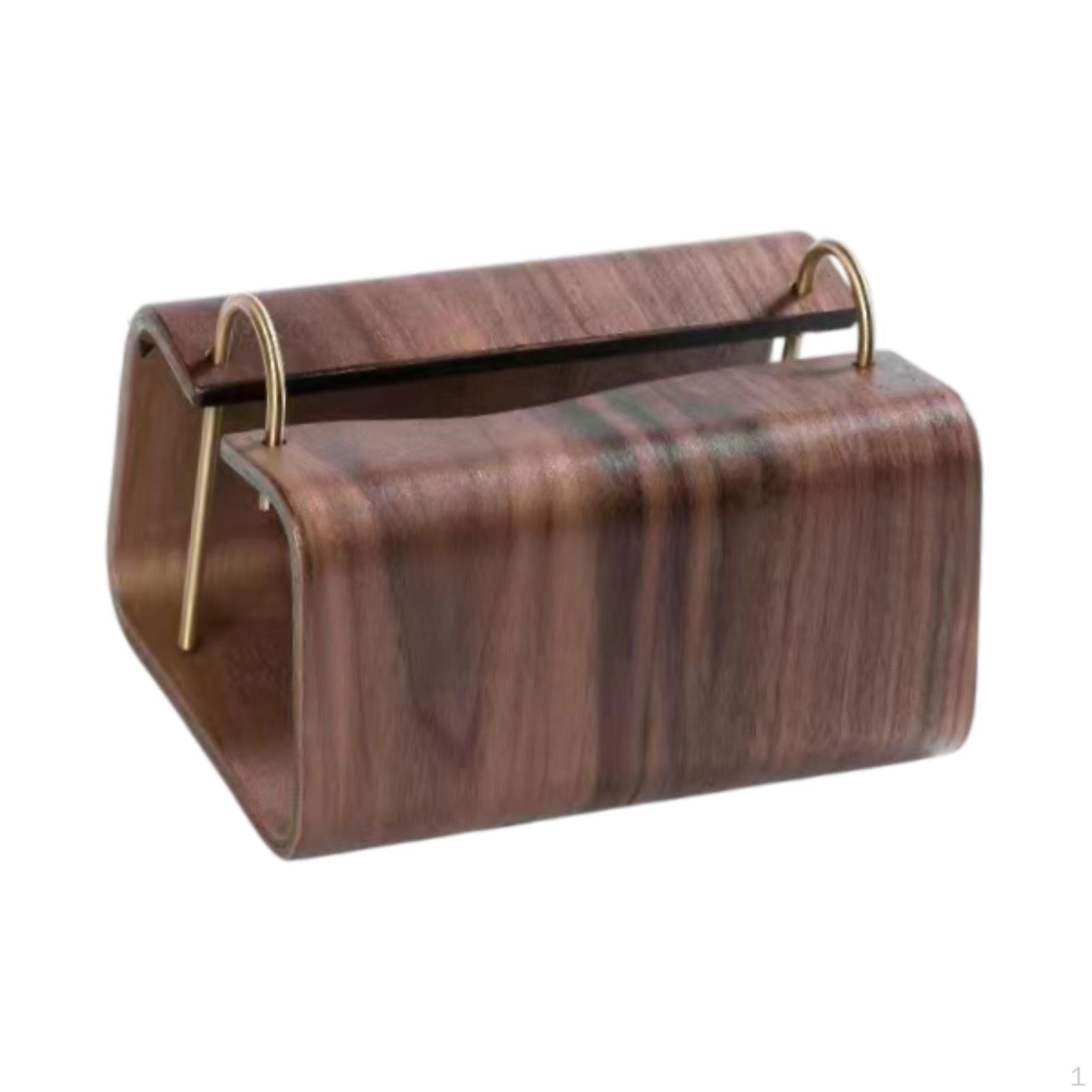 

Крышка коробки для салфеток Диспенсер для салфеток Держатель для лица Бумага для гостиной Туалет Ужин Style B