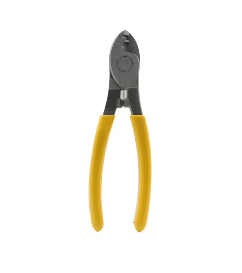 Utensile taglia cavi manuale da 6 pollici per elettricista, pinze multifunzionali antiscivolo per elettricista, pinze spelafili a risparmio di manodopera