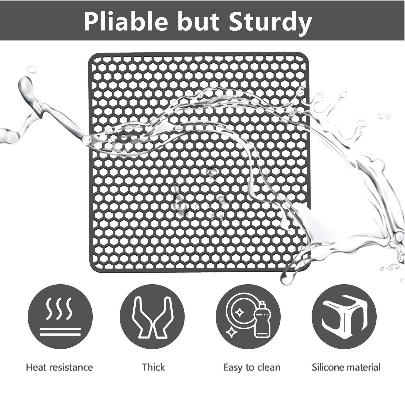 Набор из 2 силиконовых накладок для раковины — фото 2
