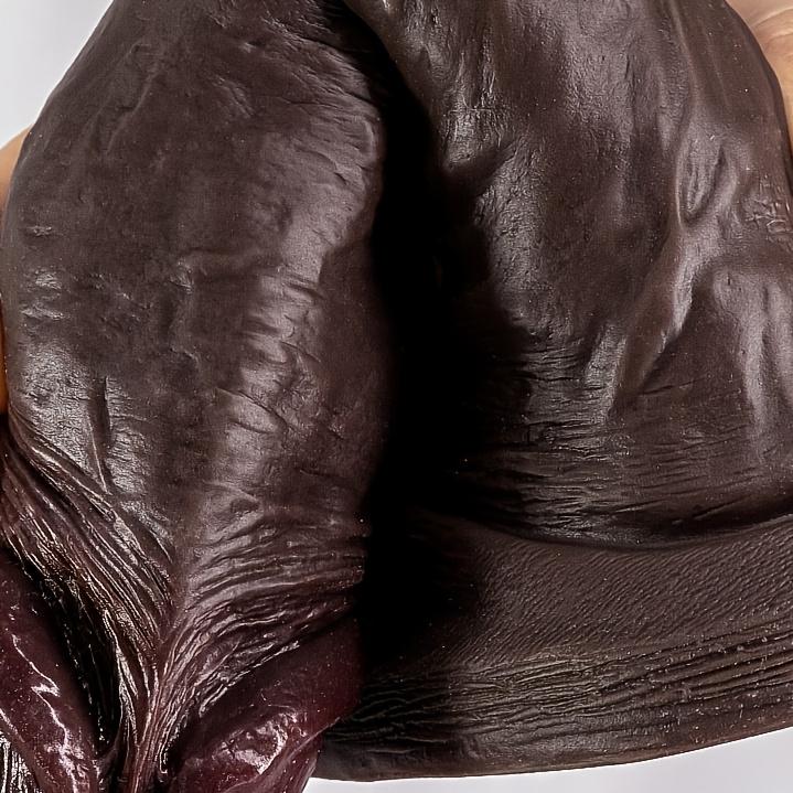Schwarzer, extragroßer, realistischer Dildo – dicker Schaft, ausgeprägte Eichel, starker Saugnapf, weiches Silikon, Sexspielzeug für Erwachsene für Frauen und Solospiele