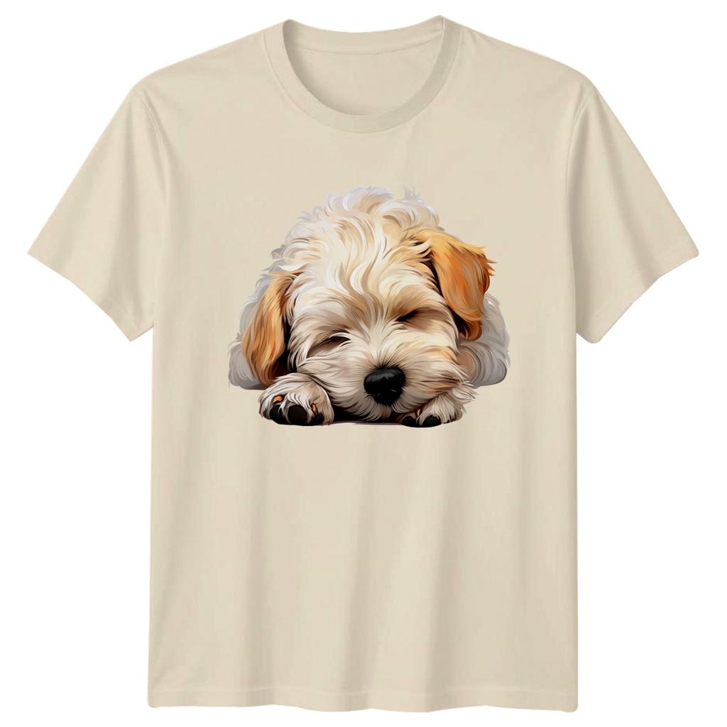 Sleeping Puppy Dogs Animals Unisexs TShirt Unisexs Tee Graphic Unisex Top c