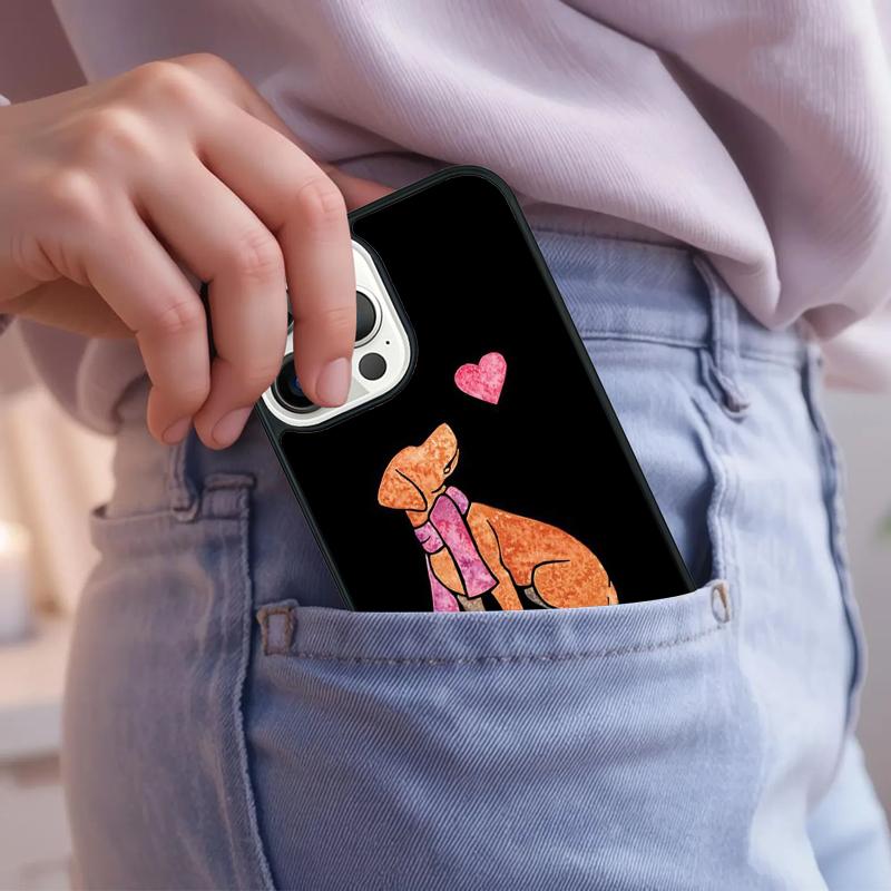 Hungarian Vizsla Dog Phone Case For iPhone 17 Air 15 16e 14 13 Pro Max Coque 12 11 Pro Max PLUS Cover