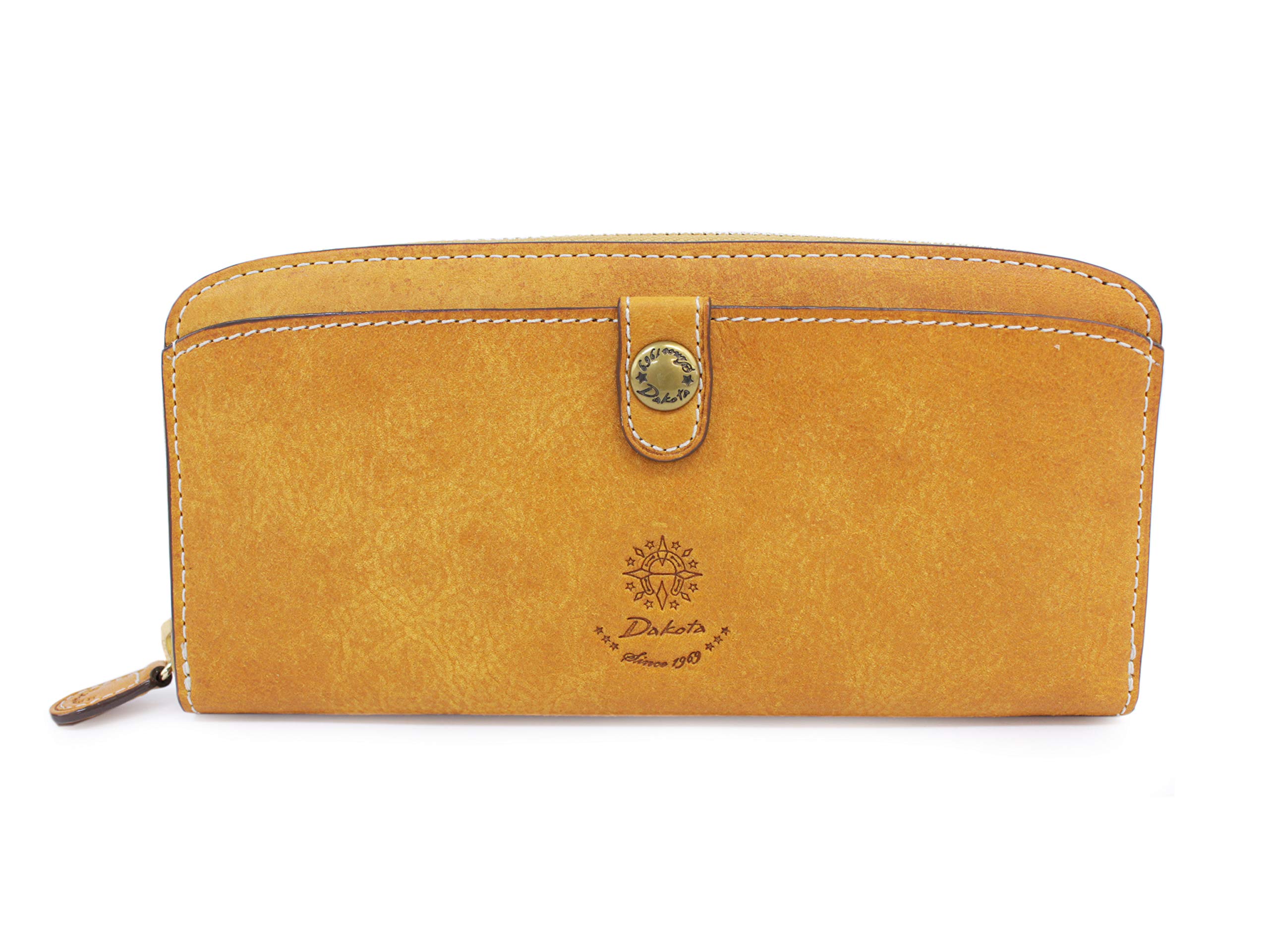 

Dakota Round Zipper Long Wallet Coraggio 0036442 (Mustard (53))
