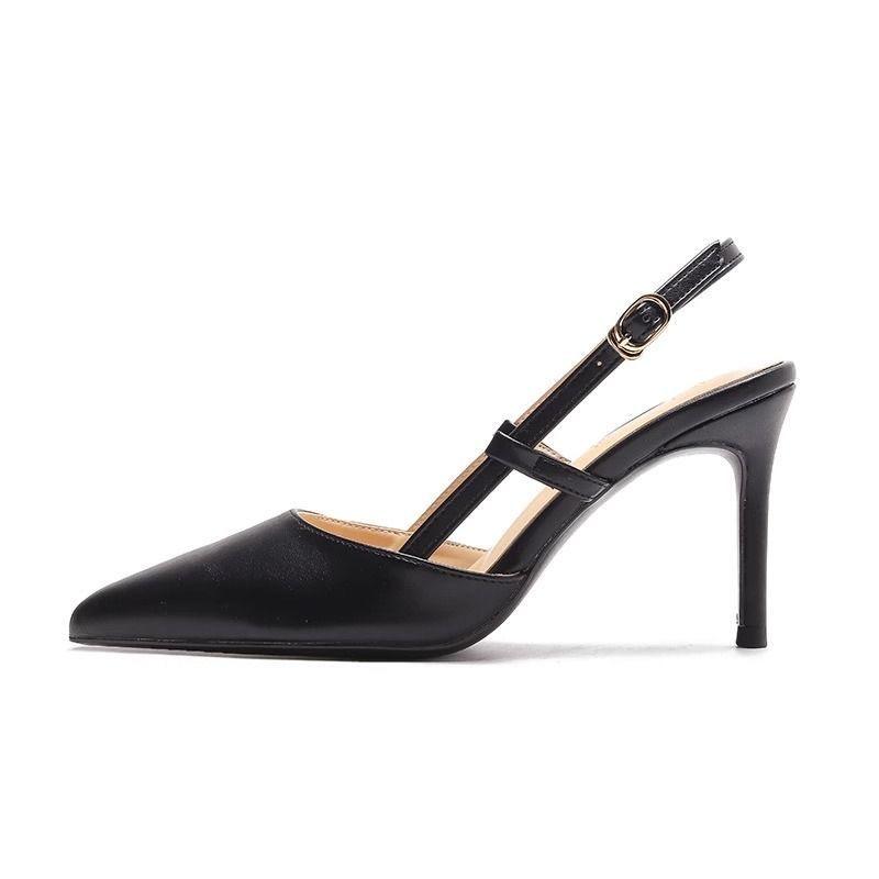 

Fashion Women s High Heel Shoes Sexy Pointed High Heels Sandals Luxury Brand Leather Sandals for Women Pumps Dress Sandals Zapatos Mujer 42