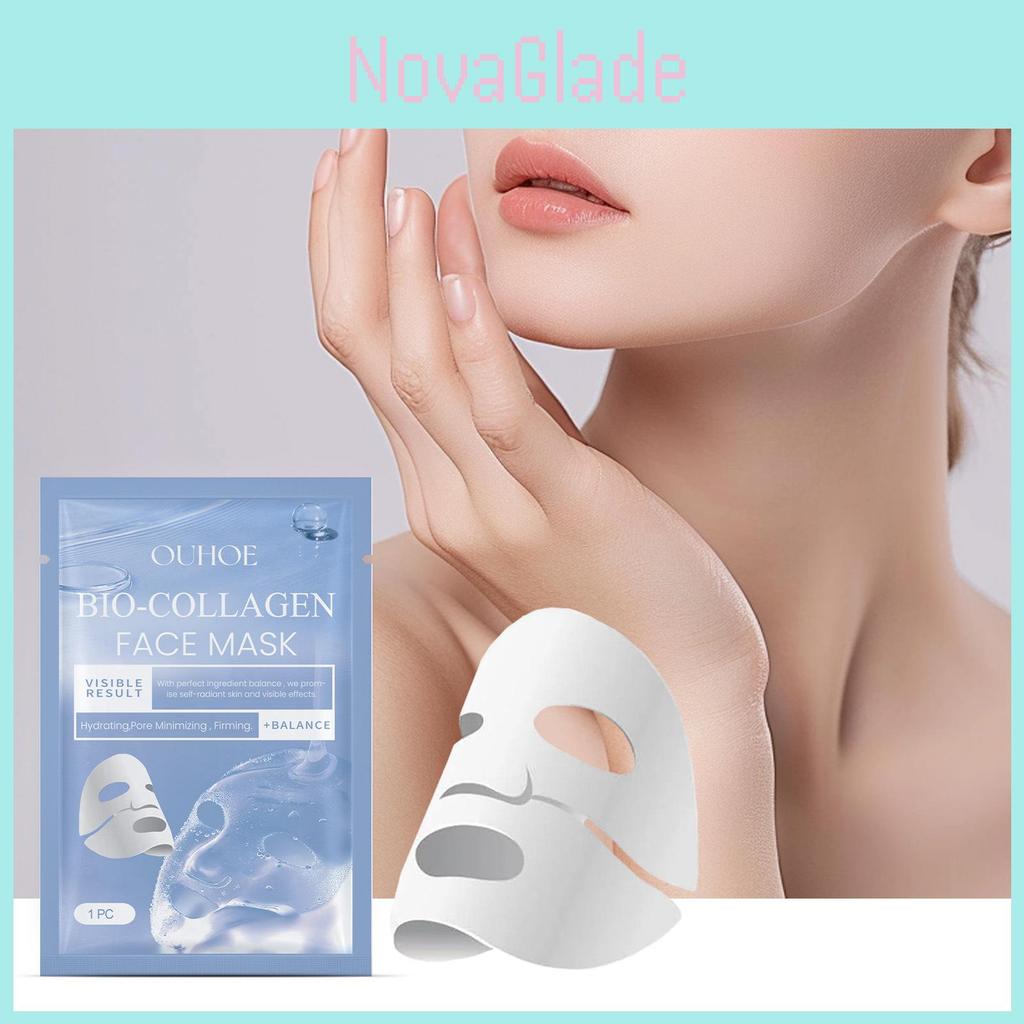 Ouhoe Hydrolyzed Collagen Face Mask For Deep Hydration And Moisturizing Anti-aging Benefits