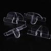 3/6/12Pcs Glasses Storage Rack Wall-Mounted Sunglasses Storage Rack Eyeglasses Holder Transparent Wall Home Glasses Holder