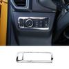 ABS Silver Headlight Switch Button Panel Cover Trim For FORD Maverick -23