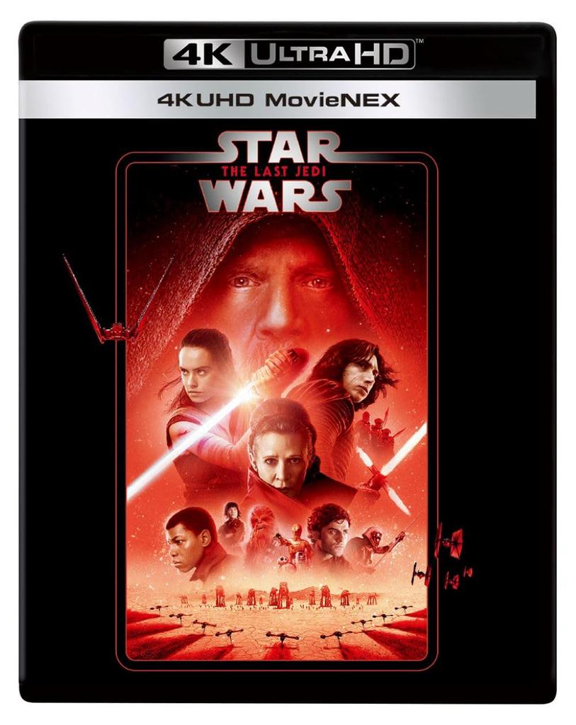 Star The Last Jedi 4K UHD MovieNEX ULTRA HD Digital Copy MovieNEX Star Wars Celebration Japan 2025 Logo Sticker Star Wars Wars [4K + Blu-ray + +