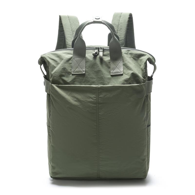 

Женский рюкзак, мужской деловой рюкзак большой емкости, сумка для ноутбука, школьный рюкзак для школьников темно-зеленого