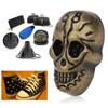 20PCS DIY 15.66 X 25.24mm Punk Studded Rivet Gothic Ornaments / Shoes Accessories88 Ghost Head Bronze