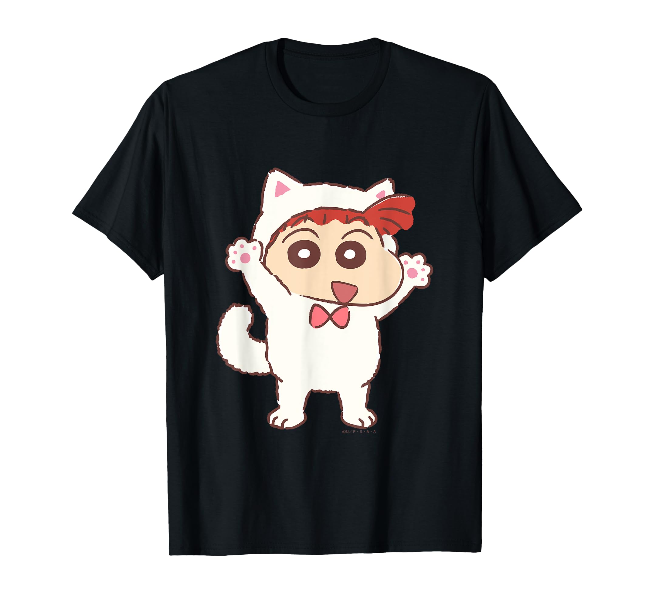 

Футболка Crayon Kitten Oyugikai Shin-chan Nene-chan чёрный