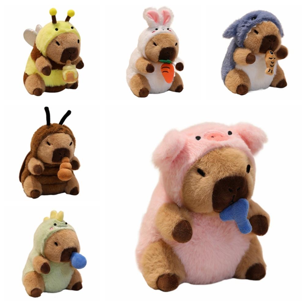 Cockroach Capybara Plush Doll Soft Capybara Stuffed Doll  Friends Holiday Present
