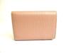 Authentic PRADA Beige Leather Trifold Wallet Compact Wallet #b149  Open Box
