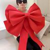 Giant Pink Bow Decoration for Birthday or Wedding Room Setup