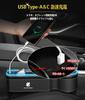 Large Capacity Illuminated Side Storage Box for Alphard 40 Seat Side Drink USB Smartphone Console Small Item Gap LED Gap Easy Installation [2025