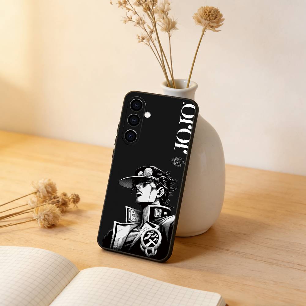 

JoJo s Bizarre Adventure Phone Case For Samsung Galaxy A73,A72,A71,A70,A53,A52,A51,Others Soft Black Cover Samsung a21