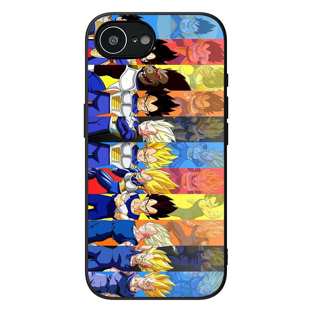 Syn draků Gokus Koule Vegeta DragonBalls Kryt pro Apple iPhone 13 12 Mini XS 11 Pro Max 7 8 Plus + XR SE 2022 2020 SE3 Pouzdro