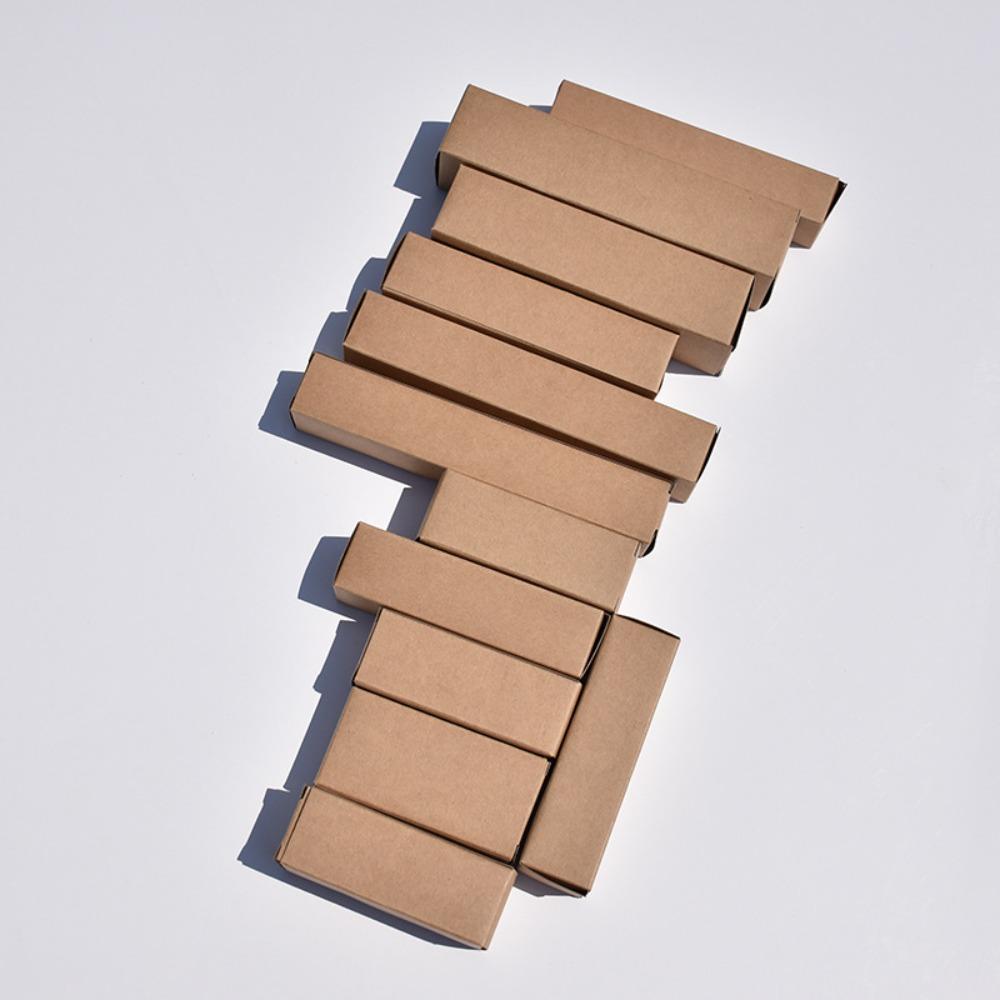 10PCS Black/White Paper Gift Box Cookies Candy Packaging Box Wedding Birthday Party Supplies